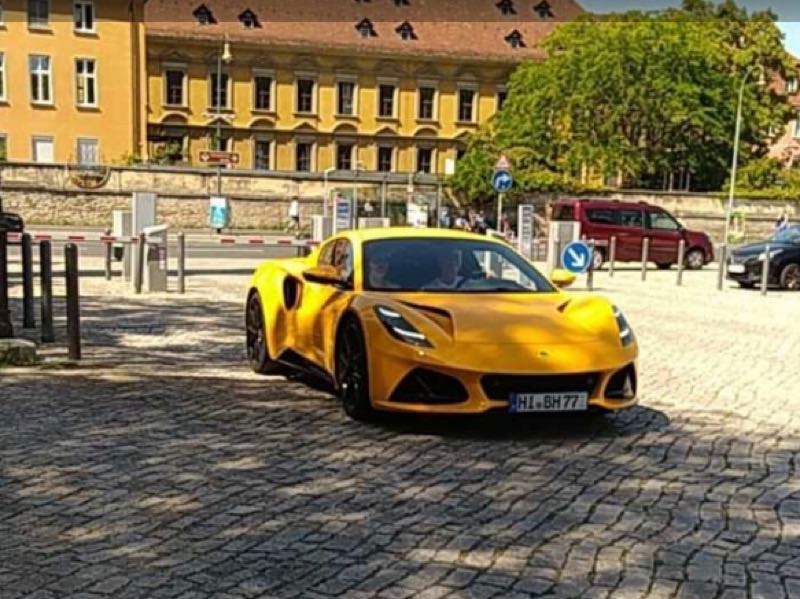 Lotus Emira spotted in Trier