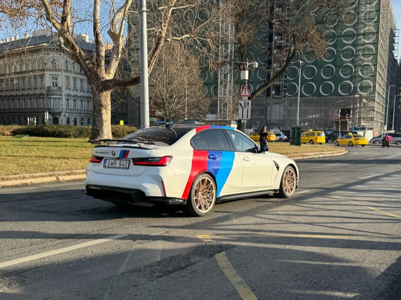 BMW M3 spotted in Albertirsa