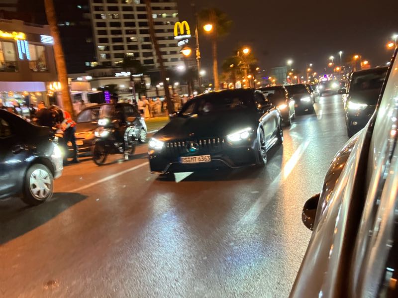 Mercedes-Benz AMG GT 4-Door Coupe spotted in Râs el Aïoun