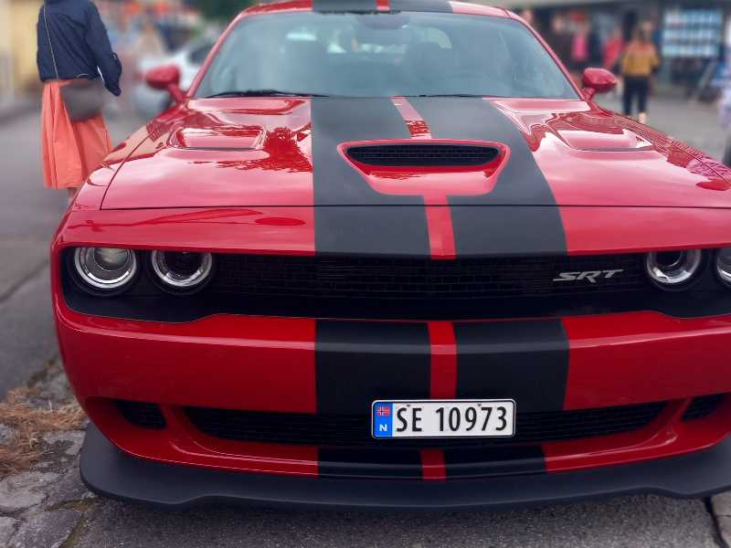 Dodge Challenger SRT spotted in Sauda