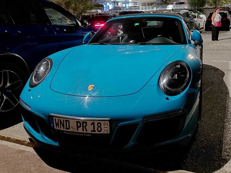 Porsche 911 (2018) spotted in Fréjus, France