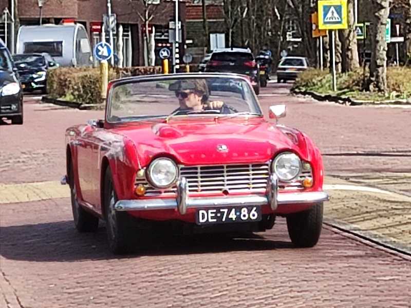 Triumph TR4 spotted in Alkmaar