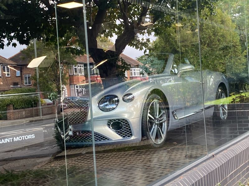 Bentley Continental GT Convertible spotted in London