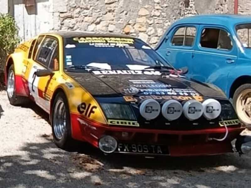 Renault Alpine A610 spotted in Aubenas