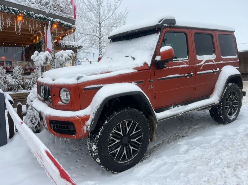 Mercedes-Benz G-Class spotted in Zakopane