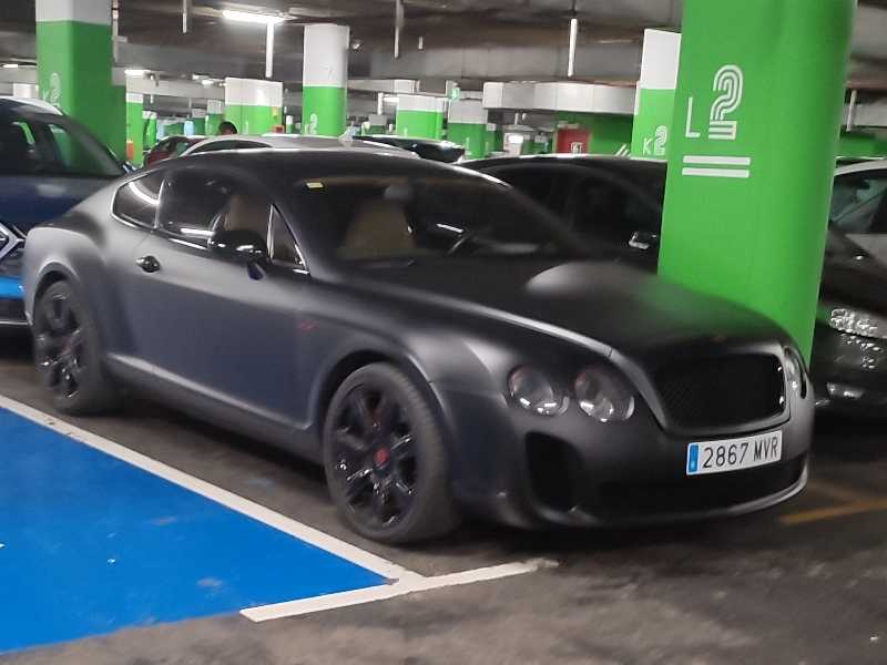 Bentley Continental GT (2009) spotted in Valencia, Spain