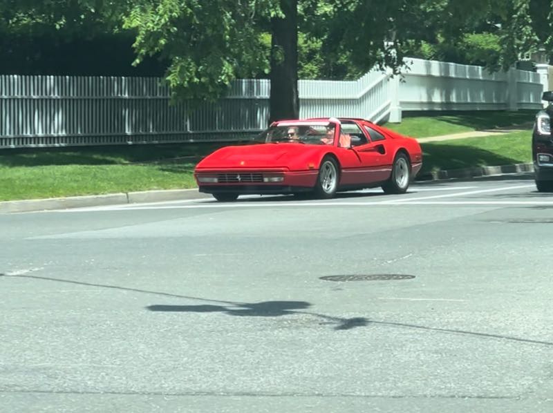 Ferrari 308 spotted in East Hampton