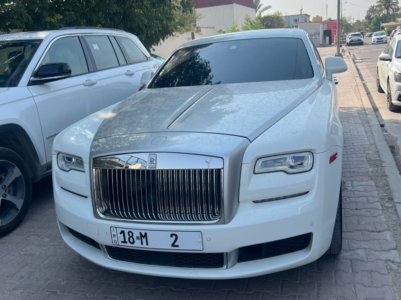 Rolls-Royce Ghost spotted in Baghdad