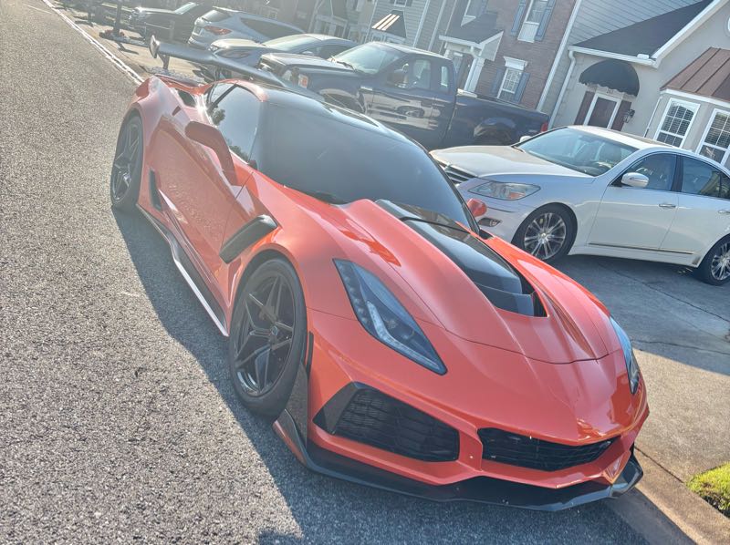 Chevrolet Corvette Z06 spotted in Oxford