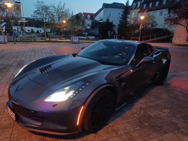 Chevrolet Corvette Stingray spotted in Würzburg