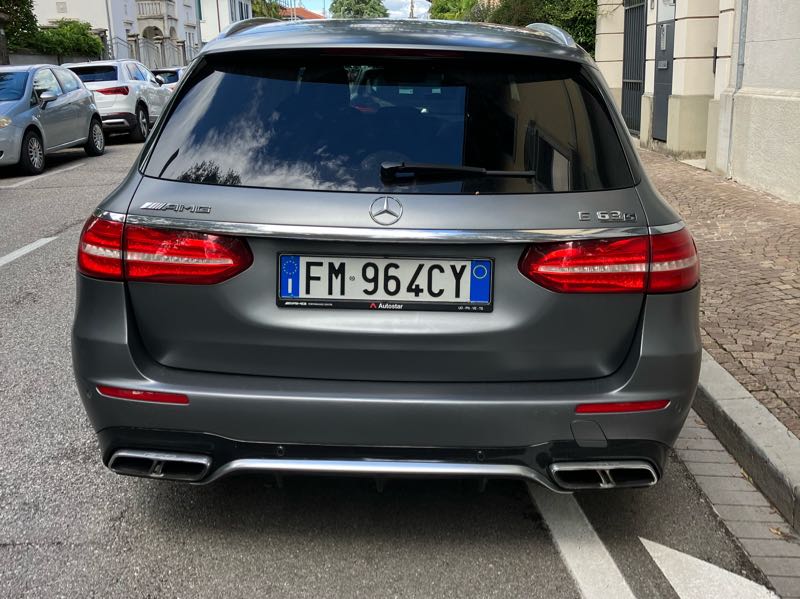 Mercedes-Benz E 63 AMG spotted in Udine