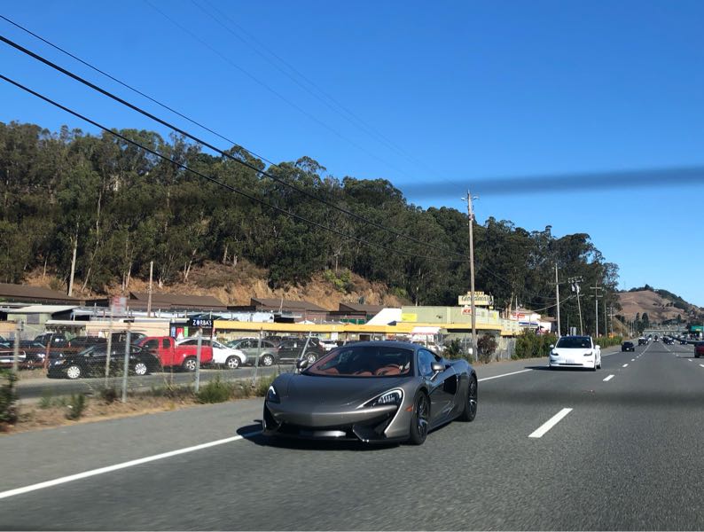 McLaren 570S spotted in San Francisco