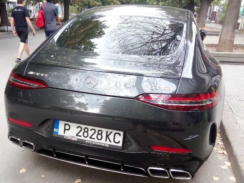 Mercedes-Benz AMG GT spotted in Ruse