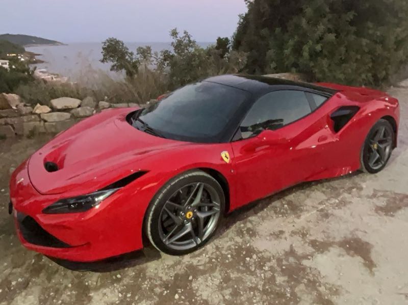 Ferrari F8 Tributo spotted in Ulcinj