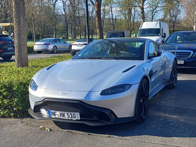 Aston Martin Vantage (2022) spotted in Paderborn, Germany