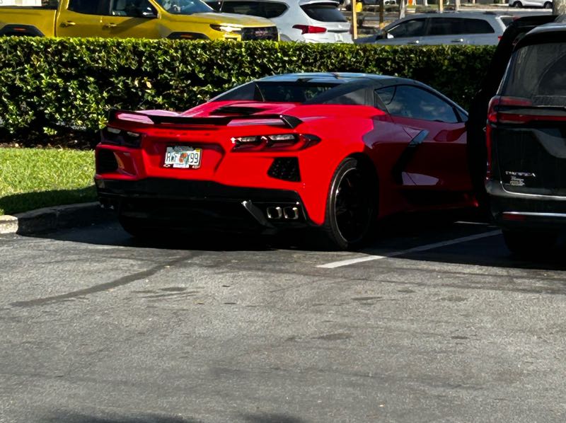 Chevrolet Corvette C8 spotted in Jumla