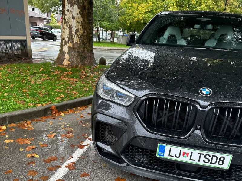 BMW X6 M spotted in Ljubljana