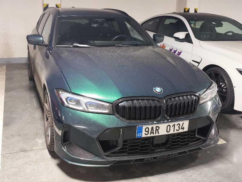 BMW Alpina B3 spotted in Prague