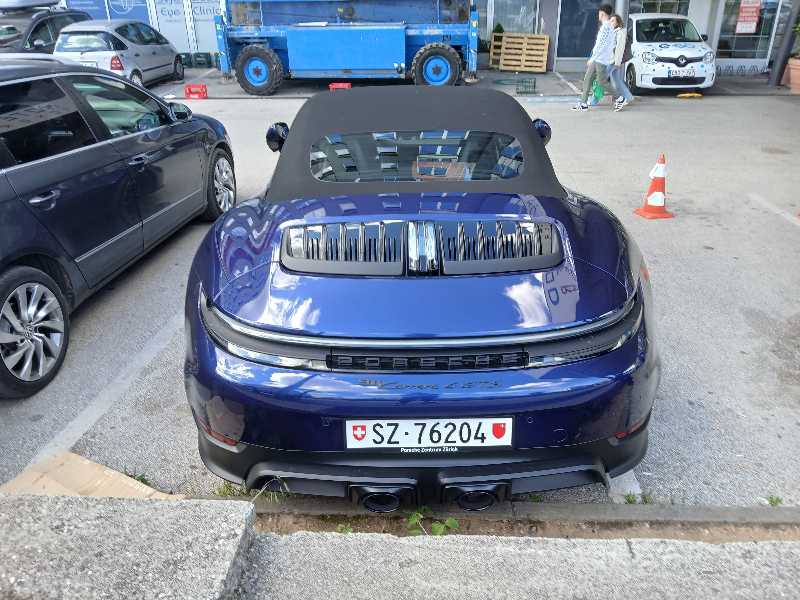 Porsche 911 Carrera S (2022) spotted in Sarajevo, Bosnia and Herzegovina