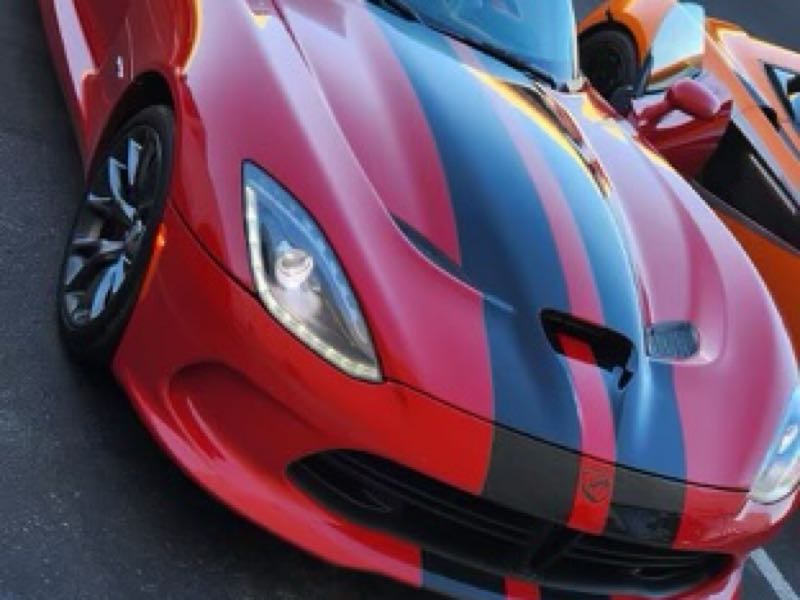 Dodge Viper spotted in Clovis