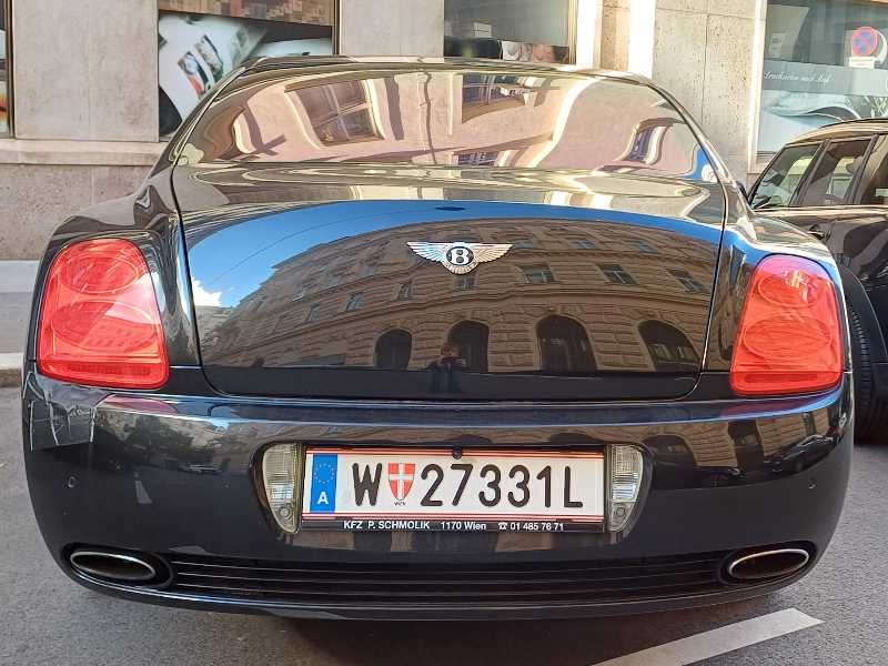 Bentley Continental GT (2008) spotted in Vienna, Austria
