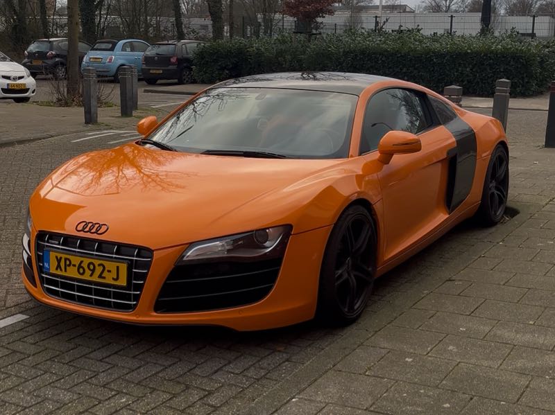 Audi R8 spotted in Tilburg