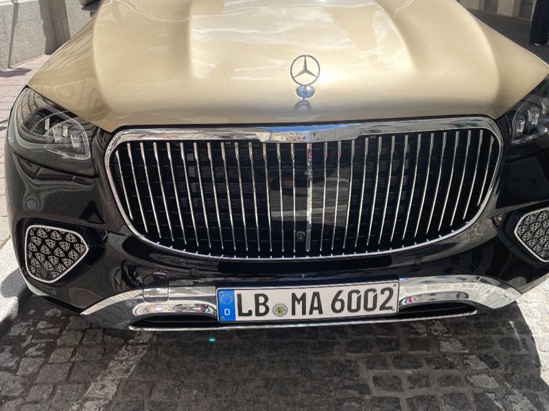 Mercedes-Benz Maybach spotted in Kraków