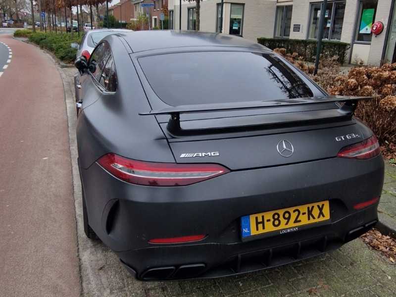 Mercedes-Benz AMG GT 63 S (2021) spotted in Tilburg, The Netherlands