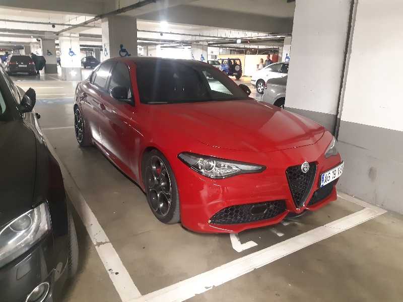 Alfa Romeo Giulia Quadrifoglio spotted in Cluj-Napoca