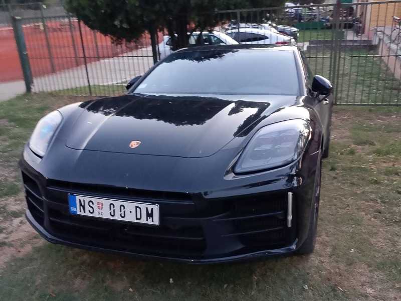 Porsche Taycan spotted in Kragujevac