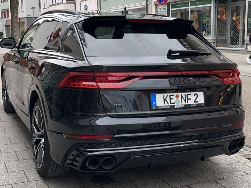 Audi SQ8 spotted in Ulm