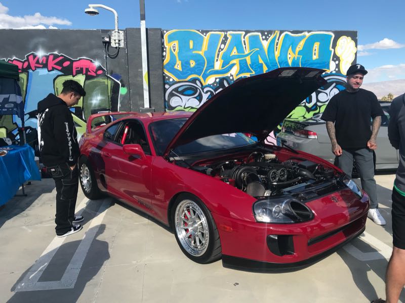Toyota Supra spotted in Indio