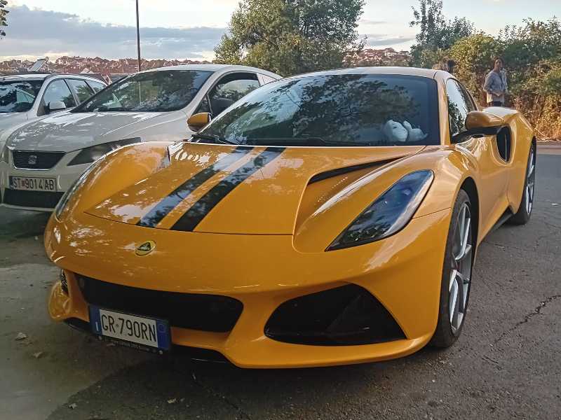 Lotus Emira spotted in Delcevo
