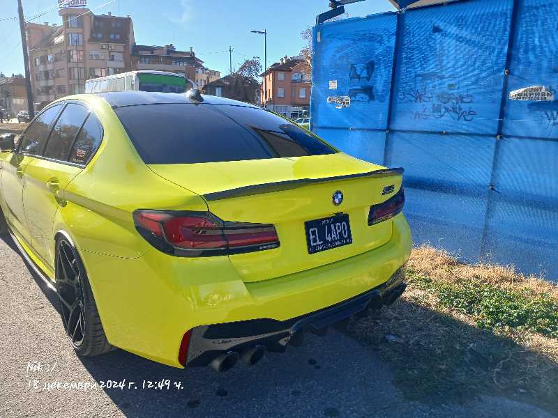 BMW M5 spotted in Pazardzhik