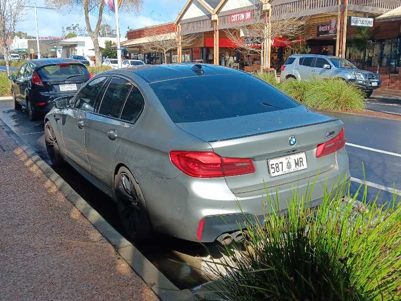 BMW M5 spotted in Margaret River