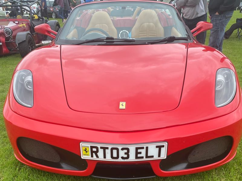Ferrari F430 Spider spotted in Pontrhydfendigaid