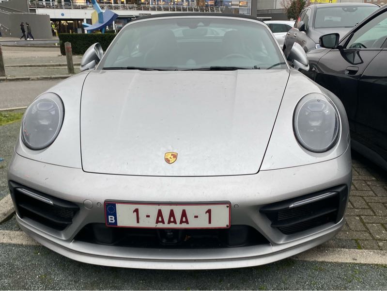 Porsche 911 (2015) spotted in Antwerp, Belgium