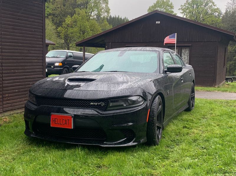 Dodge Charger Hellcat spotted in Vlašim