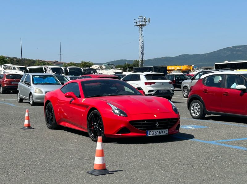 Ferrari California T (2014) spotted in Burgas, Bulgaria