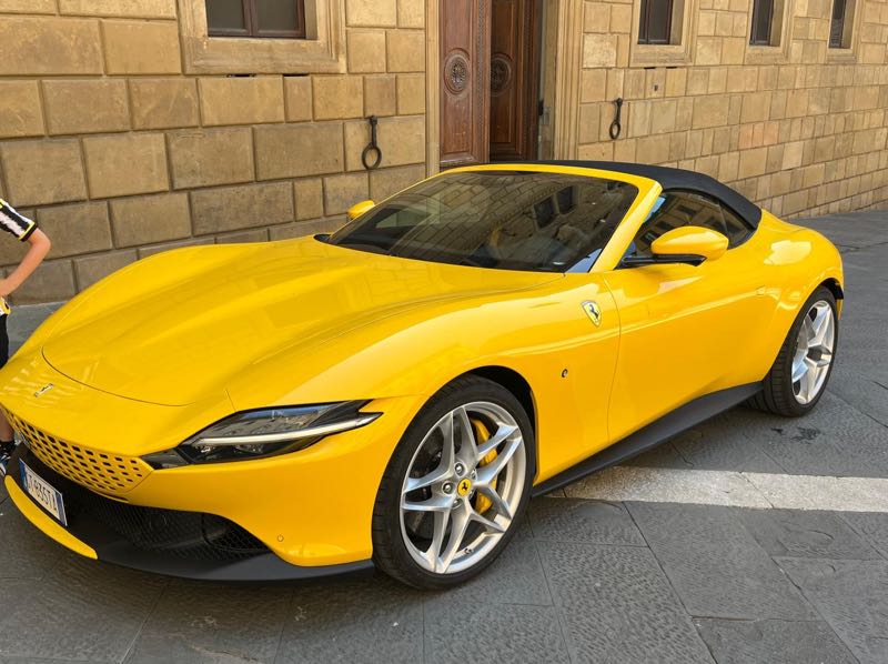 Ferrari Portofino M spotted in Siena