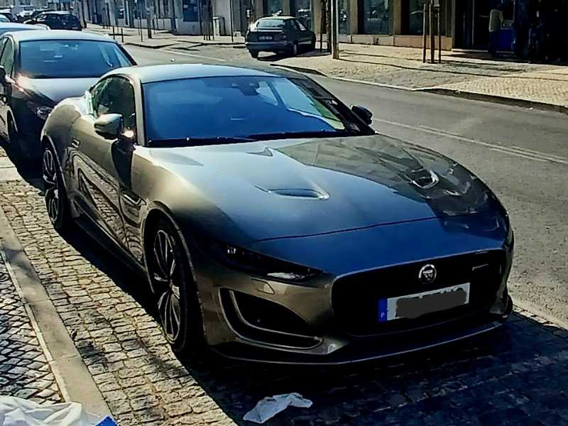 Jaguar F-Type (2021) spotted in Lisbon, Portugal