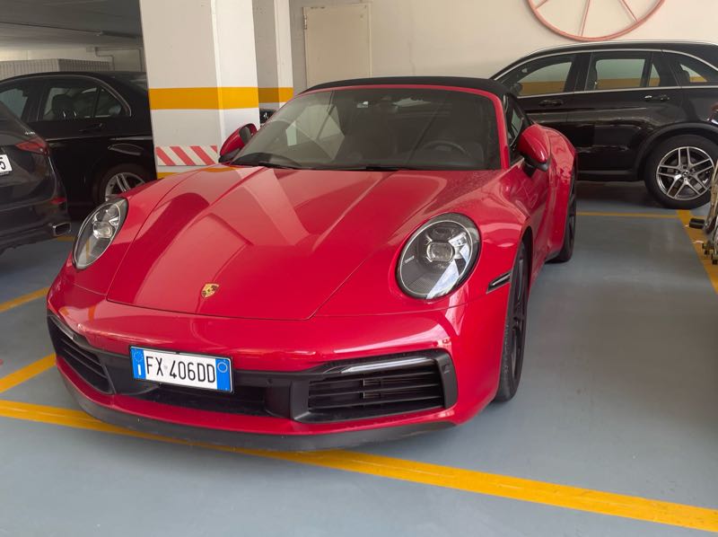 Porsche 911 Carrera spotted in Caorle