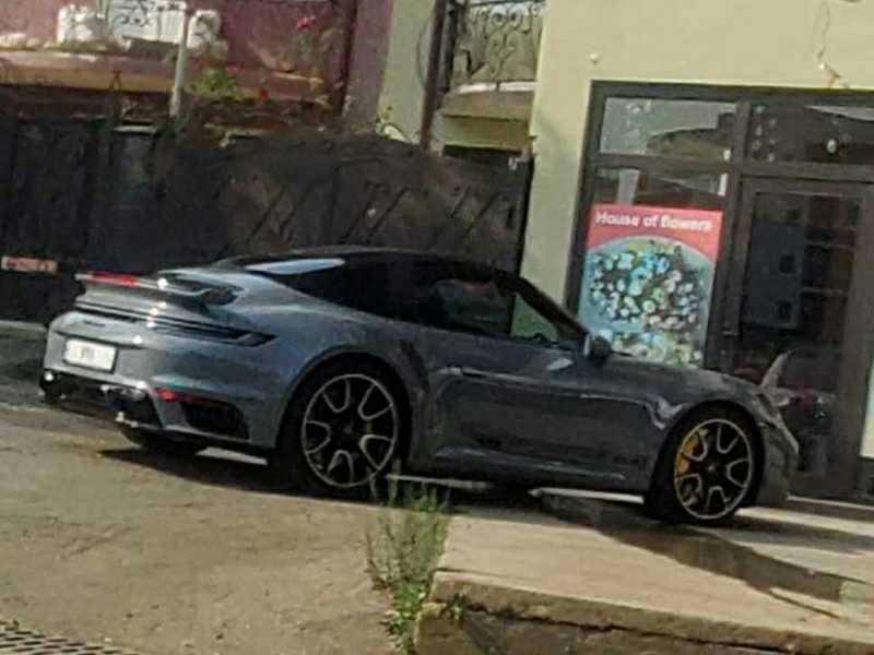 Porsche 911 Turbo S spotted in Kutaisi