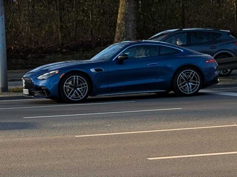 Mercedes-Benz AMG GT spotted in Gladbeck