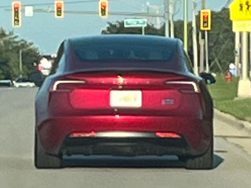 Lucid Air spotted in Joliet