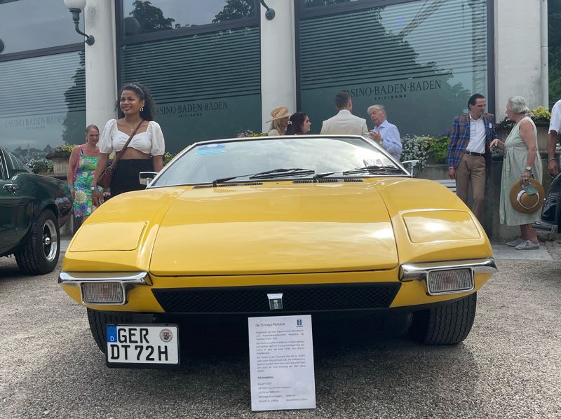 De Tomaso Pantera (1970) spotted in Baden-Baden, Germany