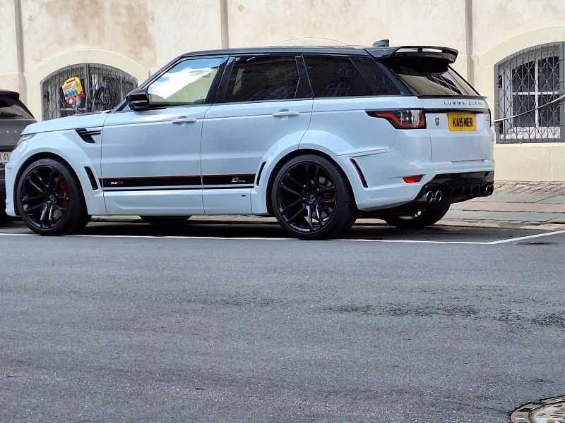 Land Rover Range Rover Sport SVR spotted in Copenhagen