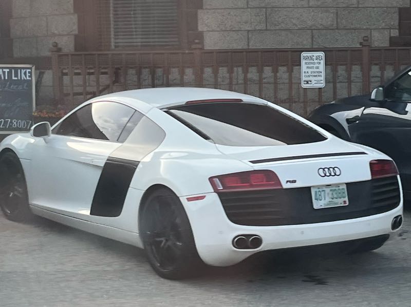 Audi R8 spotted in Manchester