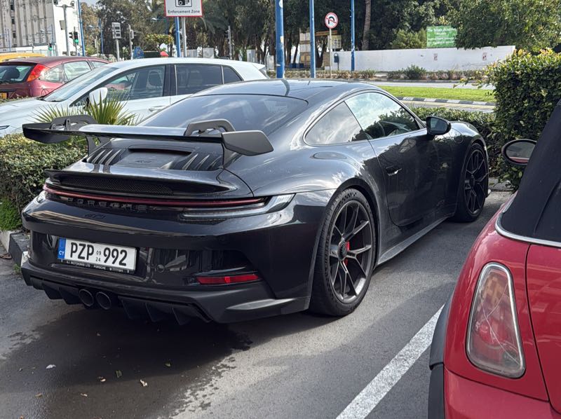 Porsche 911 GT3 (2022) spotted in Limassol, Cyprus