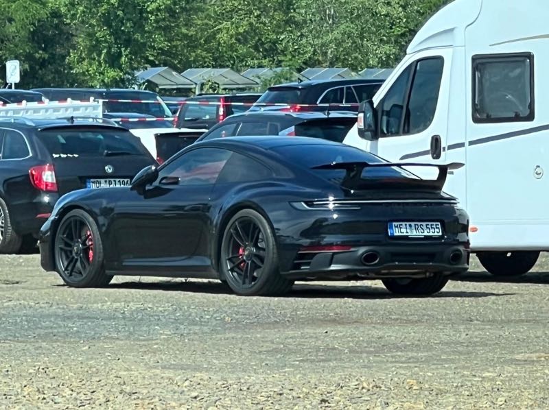 Porsche 911 Turbo S (2021) spotted in Senftenberg, Germany